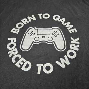 Brisco Brand men's Large Black gamer Shirt.